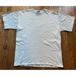 VTG Badger Sportswear Shirt Mens Large Textured Cotton Short Sleeve Climbing 90s